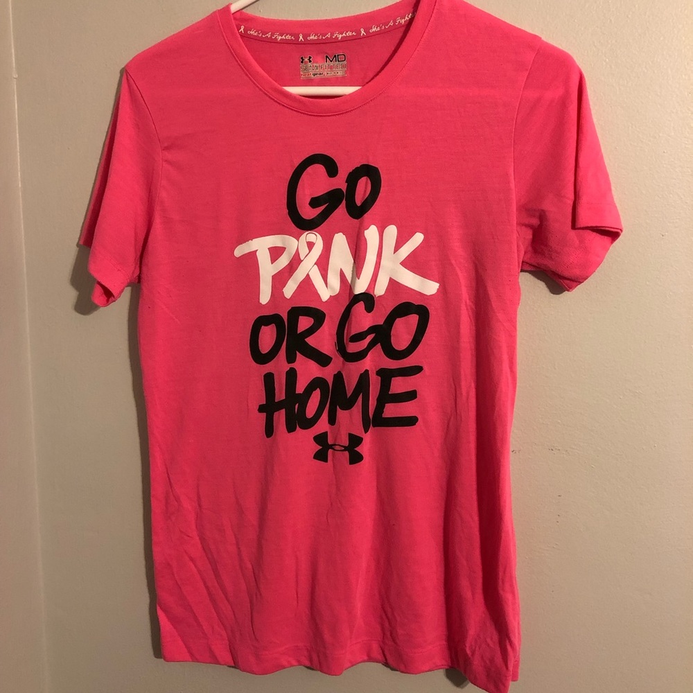 Go Pink or Go Home Athletic Top